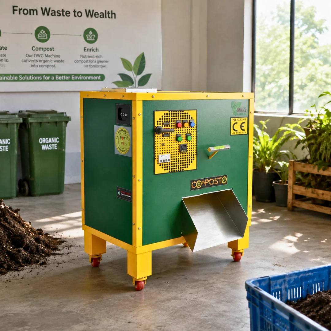 COMPOSTO Organic Waste Converter example for Rishikesh buyers