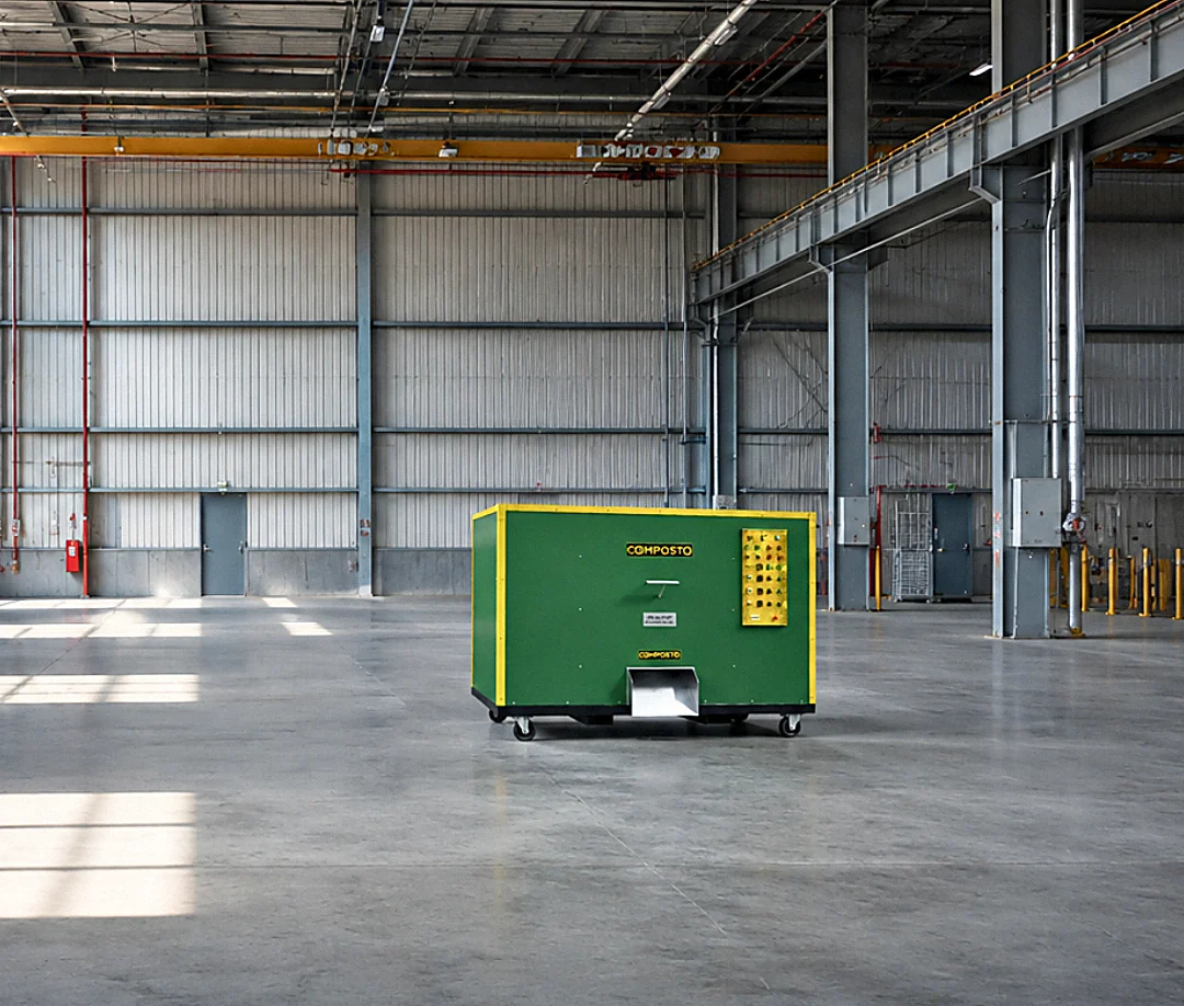 COMPOSTO OWC 200 SS installed at a large commercial facility