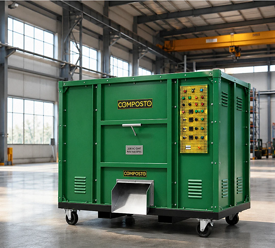 COMPOSTO OWC 500 Industrial installed at a large commercial facility