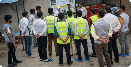 SAMKWANG Korea Industry site visit and induction, Greater Noida