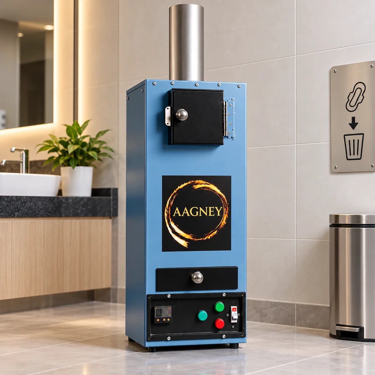 AAGNEY Sanitary Pad Incinerator 1.0